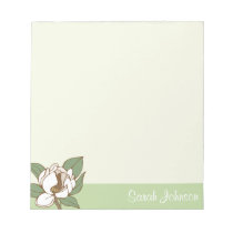 Magnolia Personalized Notepad