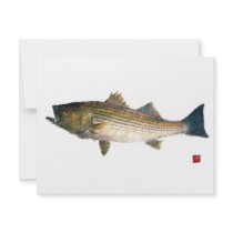 Magnolia Striped Bass invitations