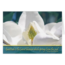 Magnolia Thank You Card cards