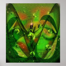 Magnolia Twist Poster