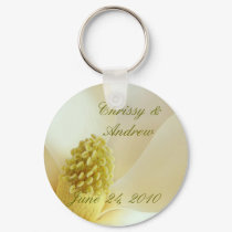 MAGNOLIA Wedding Coordinate Wedding Favor KeyChain