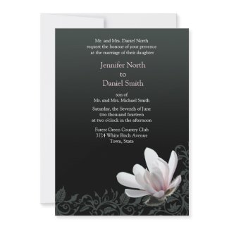 Magnolia Wedding Invitations invitation