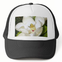 Magnolia White Mesh Hats