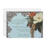 Magnolias n Bird of Paradise - Save the Date Custom Announcements