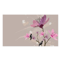 Magnolias Profile Card business cards by coconutpie Magnolias Profile Card business cards