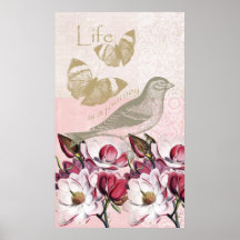 Magnolias románticas posters