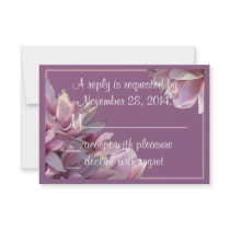 Magnolias RSVP Cards invitations
