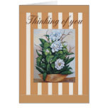 magnolias, thinking of you card