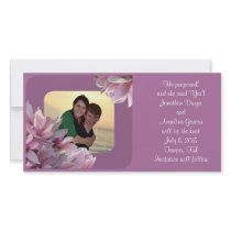 Magnolias Wedding Announcement photo cards