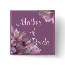 Magnolias Wedding Party Button buttons