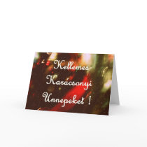 magyar karacsony cards