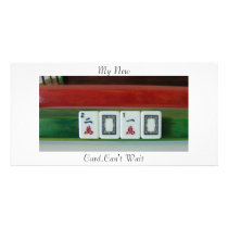Mah-Jongg 2010 Photo Card Template