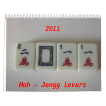 Mah-Jongg lovers 2011 Wall Calendars