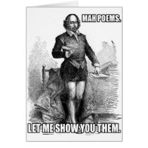 Mah Poems - Let Me Show You Them Greeting Card