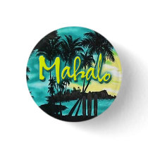 Mahalo Sunset Pin