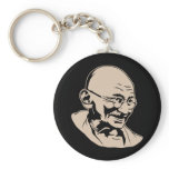 Mahatma Gandhi Portrait Keychain