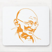 Mahatma Gandhi Portrait Mousepad