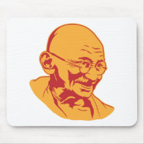 Mahatma Gandhi Portrait Mousepad