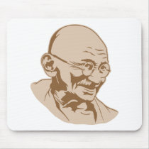 Mahatma Gandhi Portrait Mousepad
