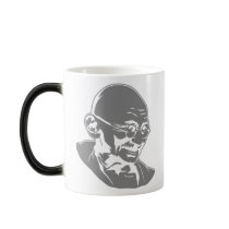 Mahatma Gandhi Portrait Mug by strk3 Mahatma Gandhi Portrait Mug