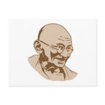 Mahatma Gandhi Portrait Postcard