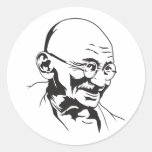 Mahatma Gandhi Portrait Sticker