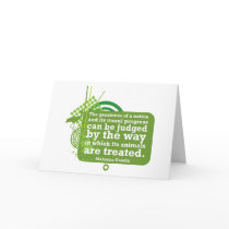 Mahatma Gandhi Quote cards by PreciousDesigns Mahatma Gandhi Quote cards