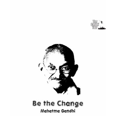 Mahatma Gandhi T-Shirt - II by GandhiTour
