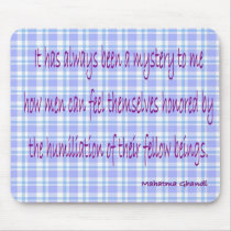 Mahatma Ghandi Mousepad by ramey7 Mahatma Ghandi Mousepad