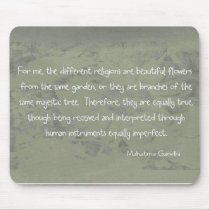 Mahatma Ghandi Quote mousepads by ramey7 Mahatma Ghandi Quote mousepads