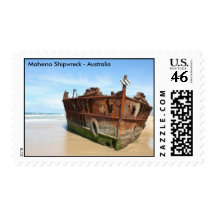 Maheno Shipwreck - Australia Stamp