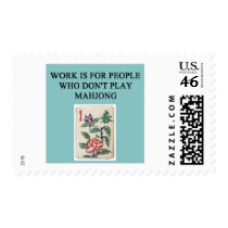 mahjong game player postage