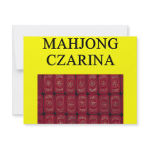 MAHJONG joke invitations by jimbuf MAHJONG joke invitations