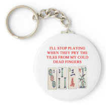 mahjong key chains