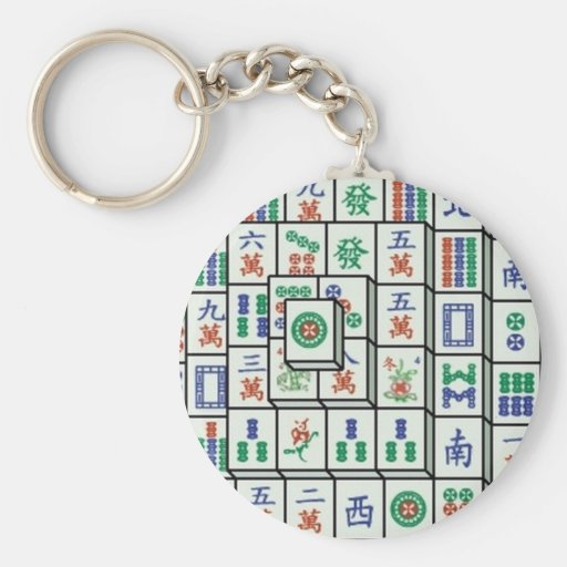 mahjong keychains