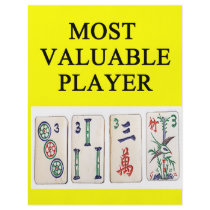 MAHJONG most valuable player Personalized Flyer