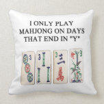 mahjong pillow