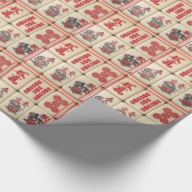 Mahjong tiles wrapping paper 4/4
