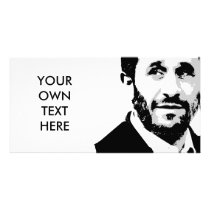 Mahmoud Ahmadinejad photo cards by Politicaltshirts Mahmoud Ahmadinejad photo cards