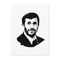 Mahmoud Ahmadinejad postcards by Politicaltshirts Mahmoud Ahmadinejad postcards