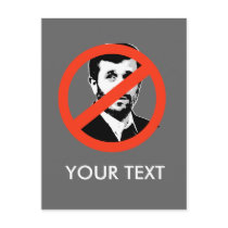 Mahmoud Ahmadinejad Postcard