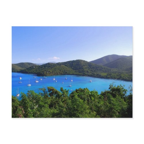 Maho Bay Beach, St. John, U.S.V.I. Postcard postcard