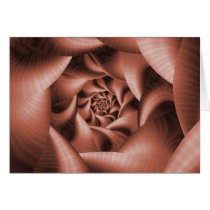 Mahogany Rose III Card