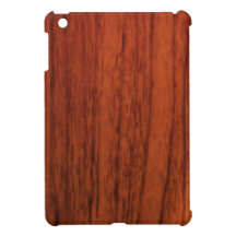 Mahogany Wood Print iPad Mini Case