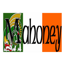Mahoney Celtic Dragon Print