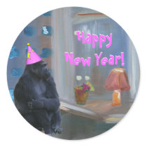 Mai Tai Monkey stickers by susanpaynetrutna Mai Tai Monkey stickers