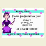 Maid And Cleaning Service Business Cards business cards