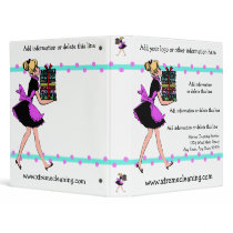 Maid Cleaning Service Organizational Binder by malibuitalian Maid Cleaning Service Organizational Binder