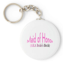 Maid of Honor (AKA) Keychain