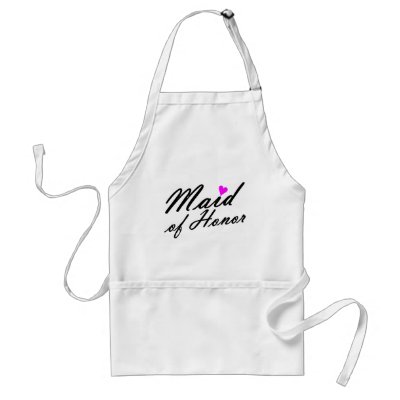Maid Of Honor Aprons